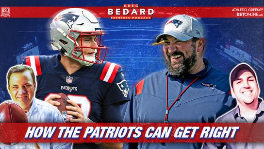 .@athleticgreens Podcast & Video: Bedard Patriots Pod - How the Patriots can get right and finish strong taken at BSJ Headquarters (Patriots)